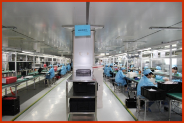 dust-free assembly line